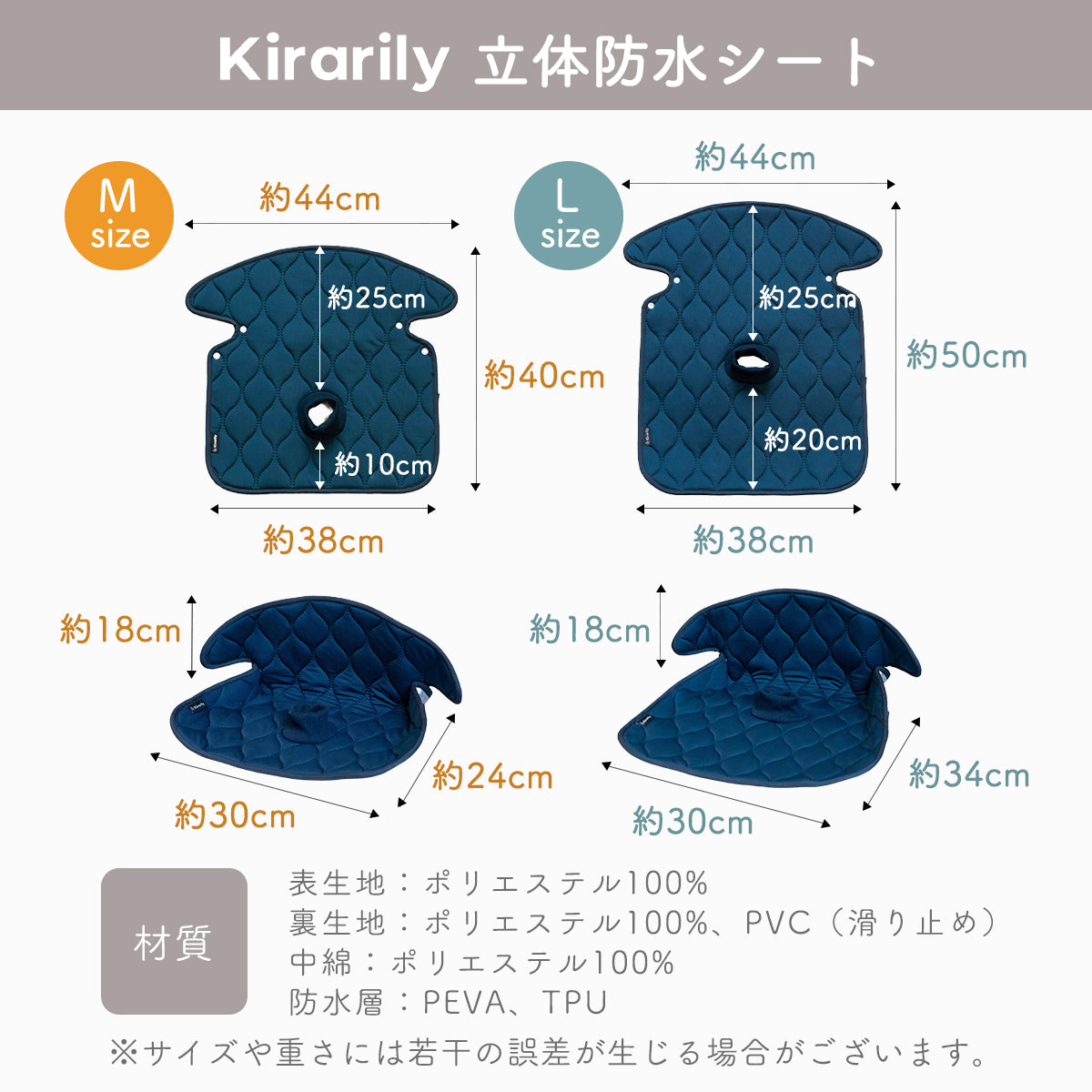 Kirarily 立体防水シート