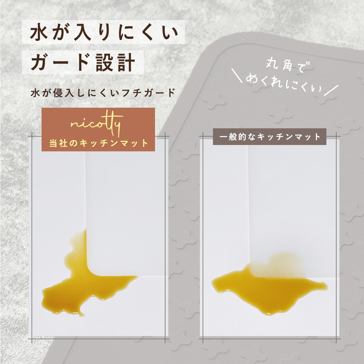 nicotty シリコンマット
