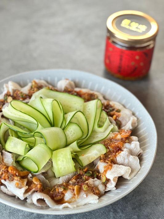 【レシピ】雲白肉（ウンパイロウ）｜堅果花椒醬