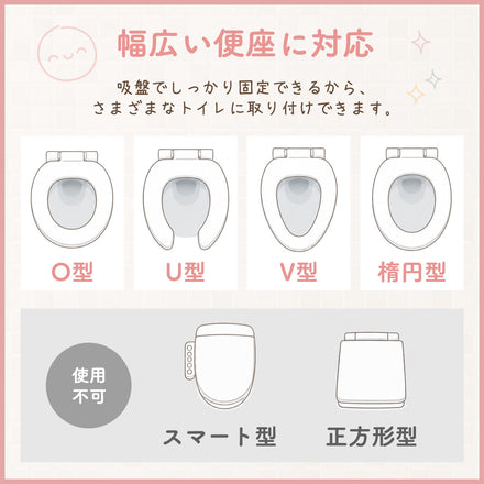 Kirarily つけっぱなし補助便座