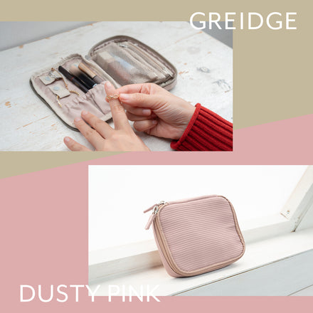 めくれるトラベル小物ポーチ