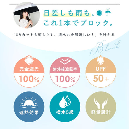 ombrèlla　折りたたみ傘(晴雨兼用)