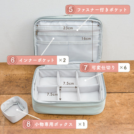 Kirarily ヘアアクセ収納ボックス ≪ヘアアクセのたからばこ≫