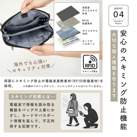 パスポートケース (セキュリティポーチ)